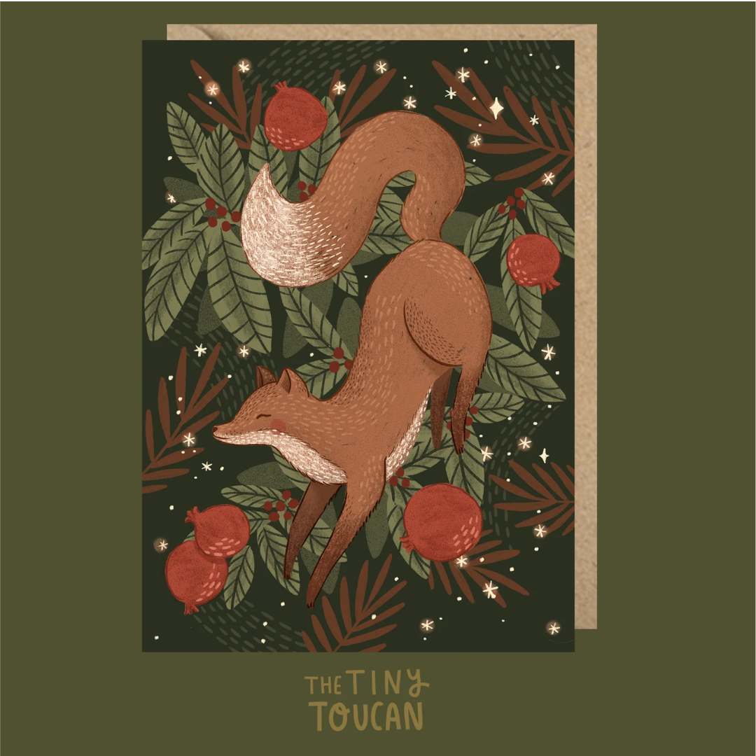 Fox Festive Card