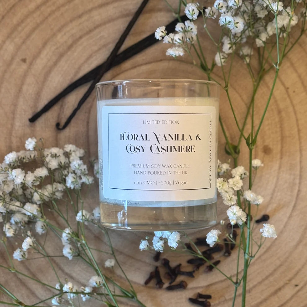 Floral Vanilla & Cosy Cashmere Candle