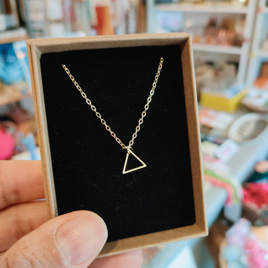 Mini Triangle Necklace