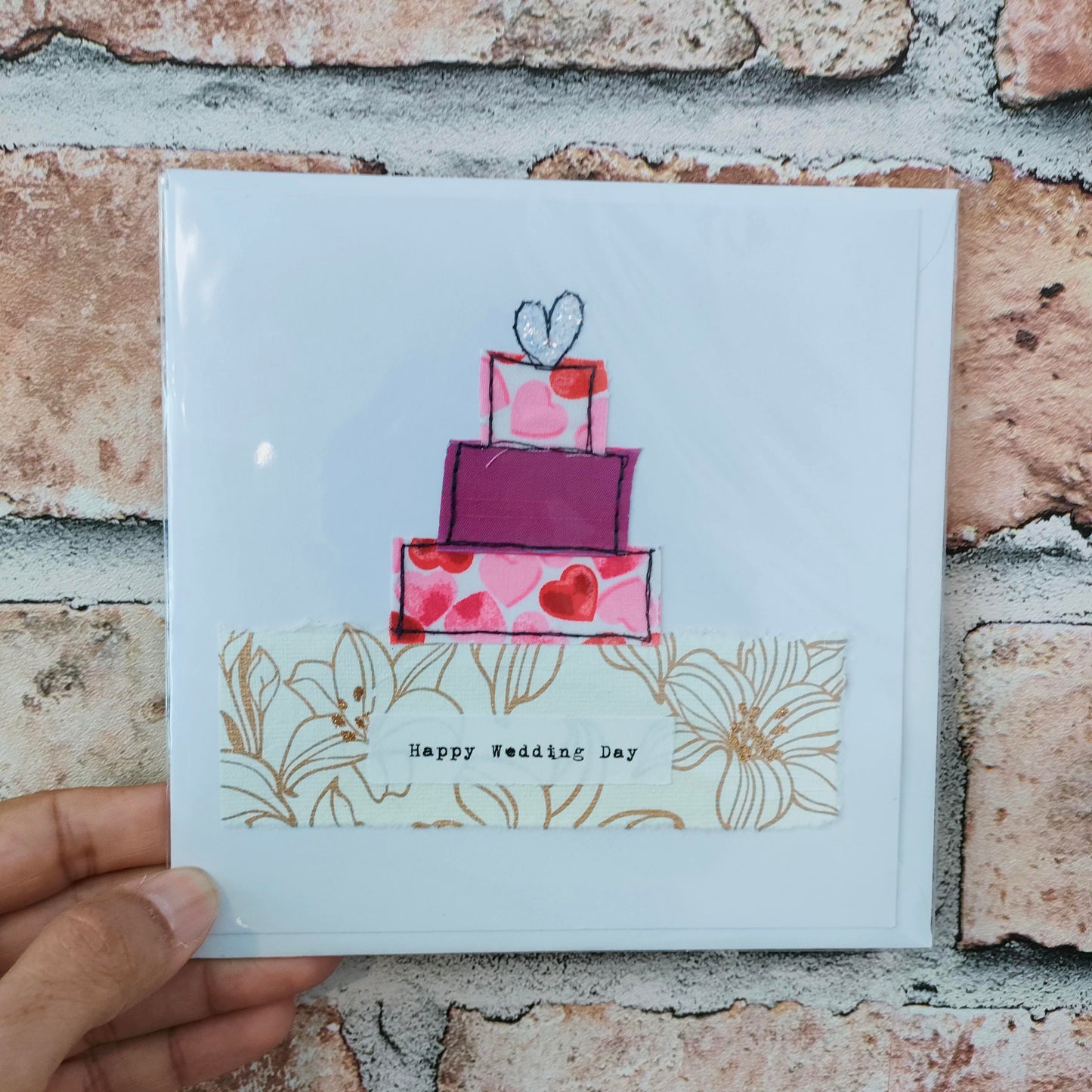 Wedding Card Cake