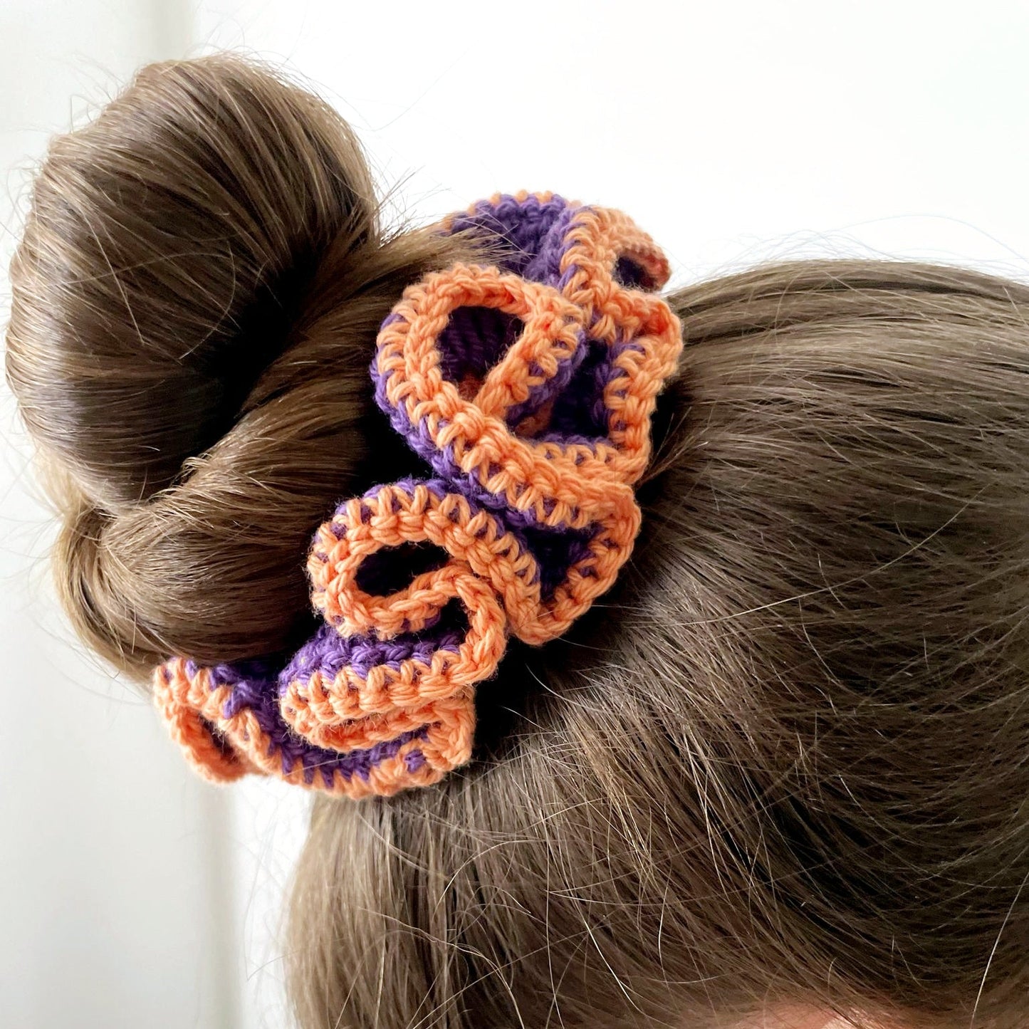 Crochet Hair Scrunchies
