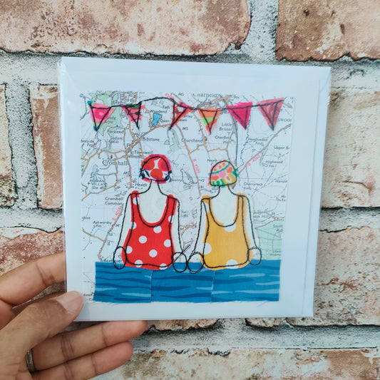 Swimmer's Card