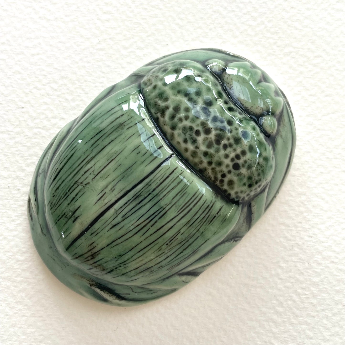 Ceramic Scarab Beetle