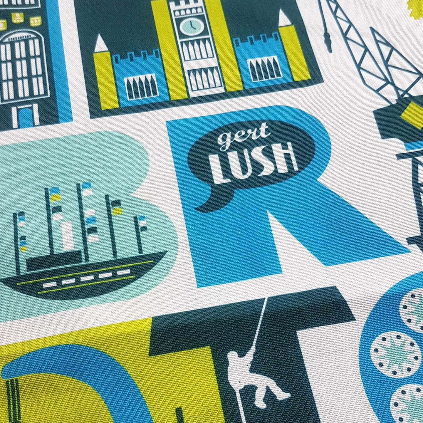 Bristol Icons Tea Towel
