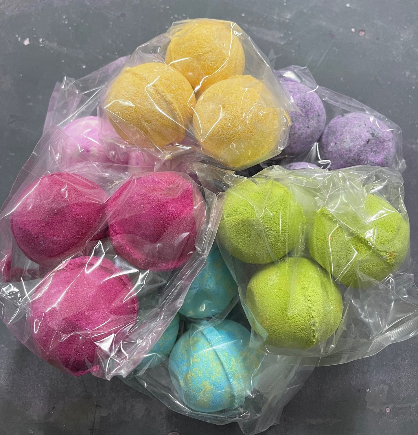 Mini Bath Bombs x3 Fresh Linen