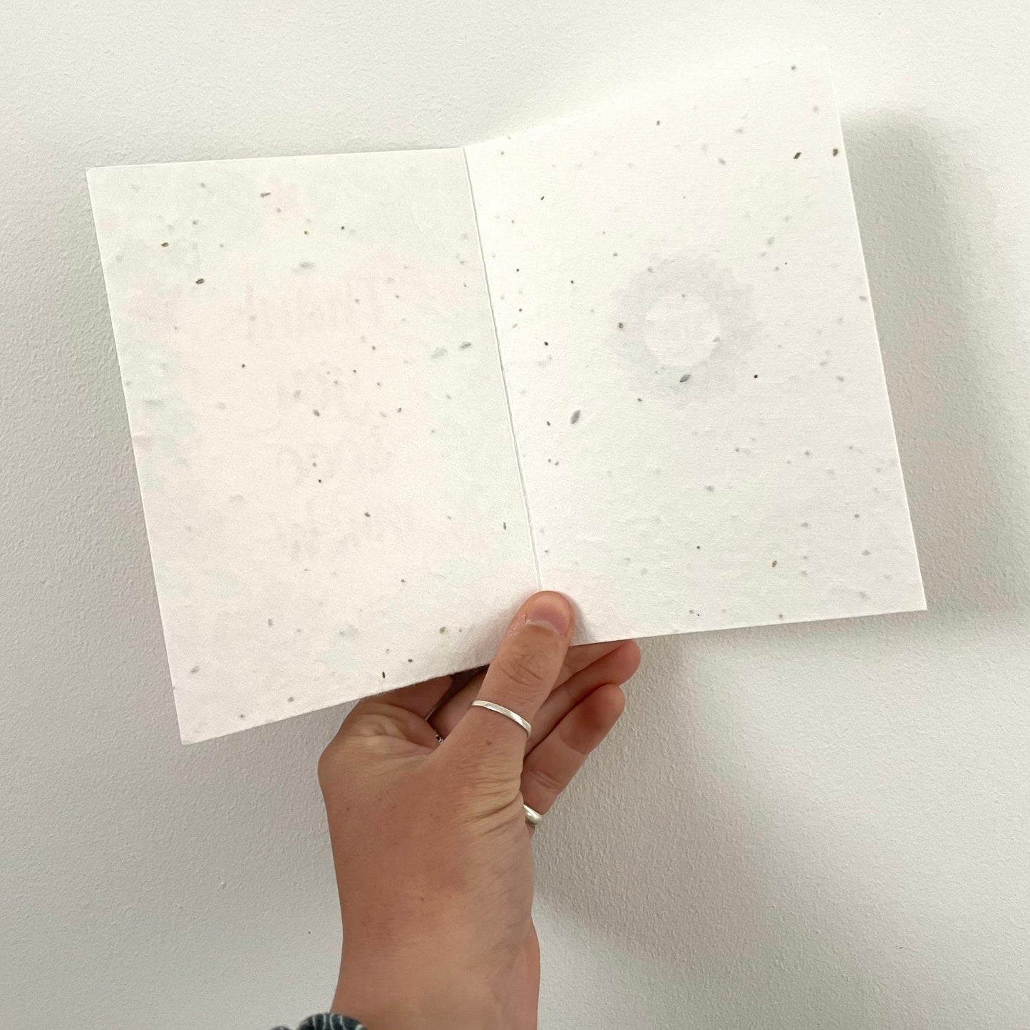 Floral Pattern Seed Card
